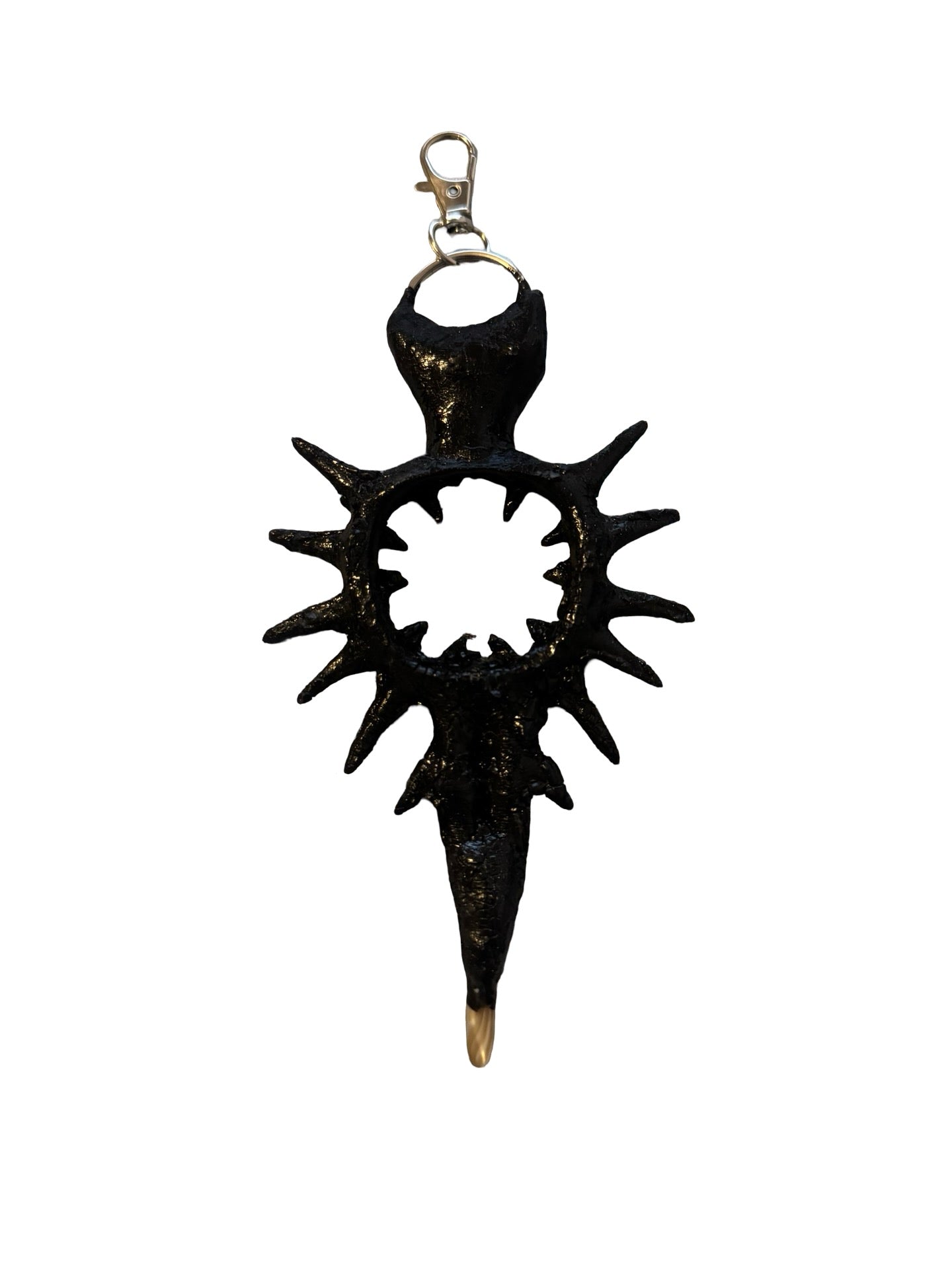 Black Eclipse Talisman Keychain