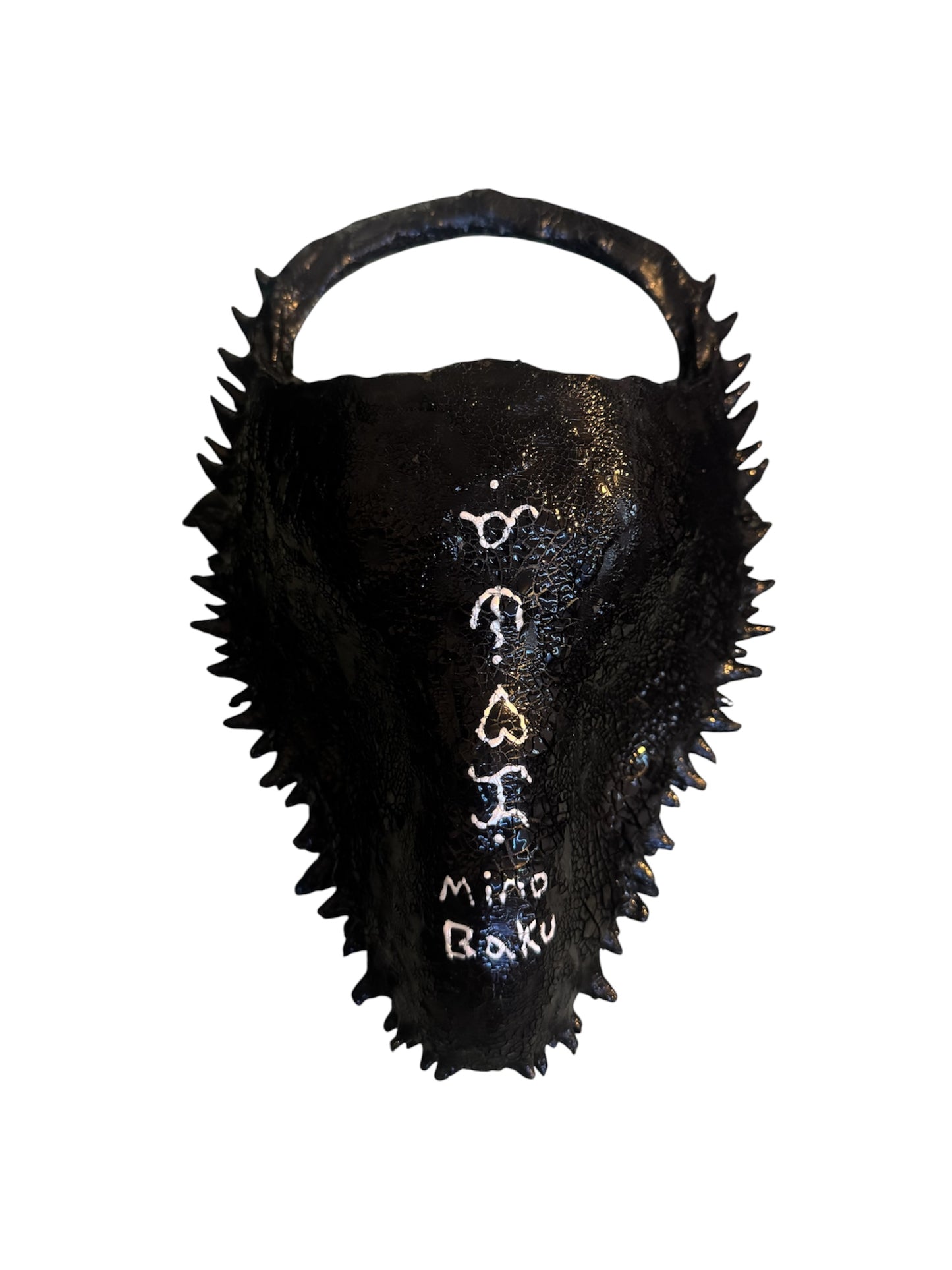 Black Thorn Flower Bag